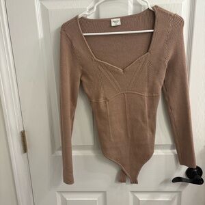 Abercrombie & Fitch Ribbed Bodysuit